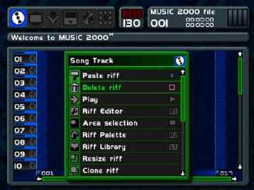 Music 2000 (EU) screen shot game playing